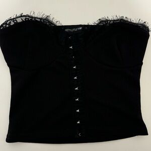 Lace crop top
